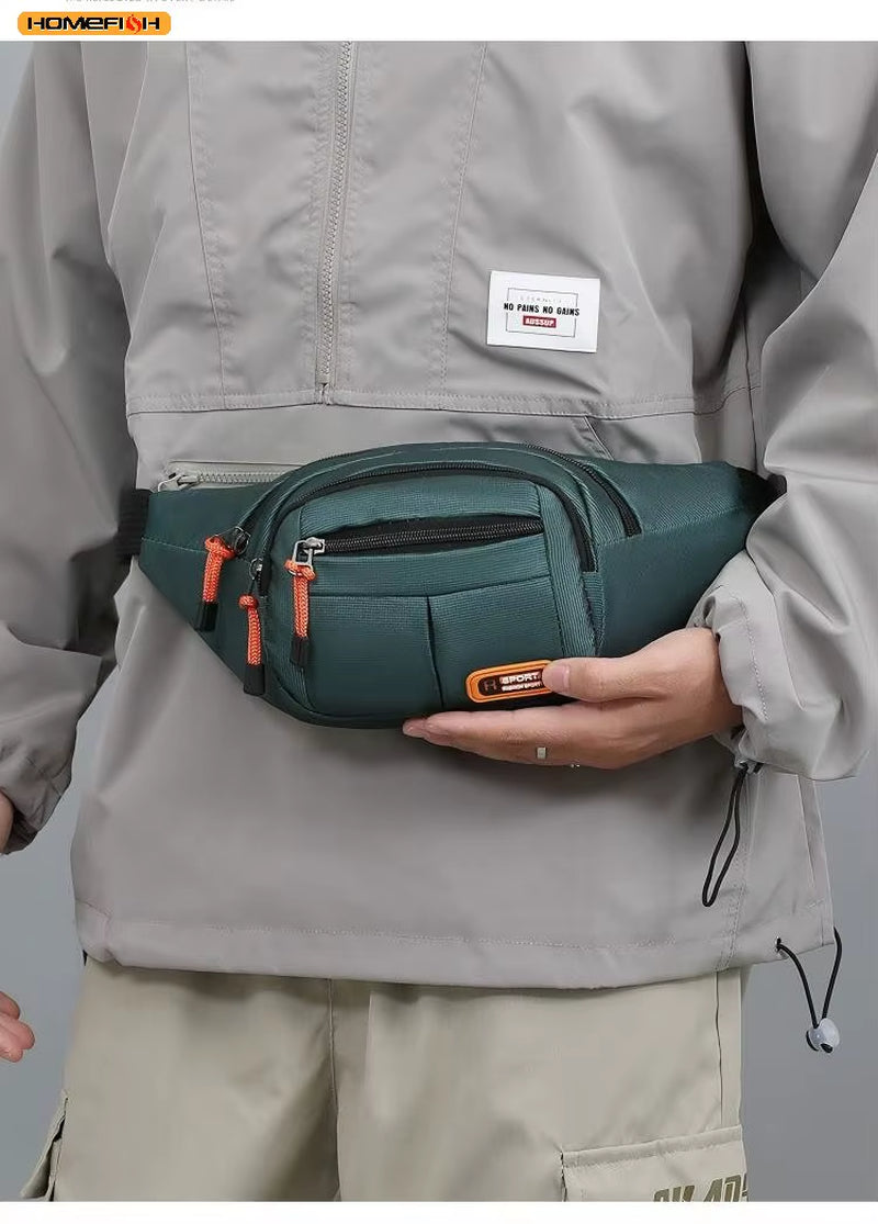 Mobile Waist Bag for Men and Women Multifunctional Large Capacity anti Splash Business Wear-Resistant Construction Site